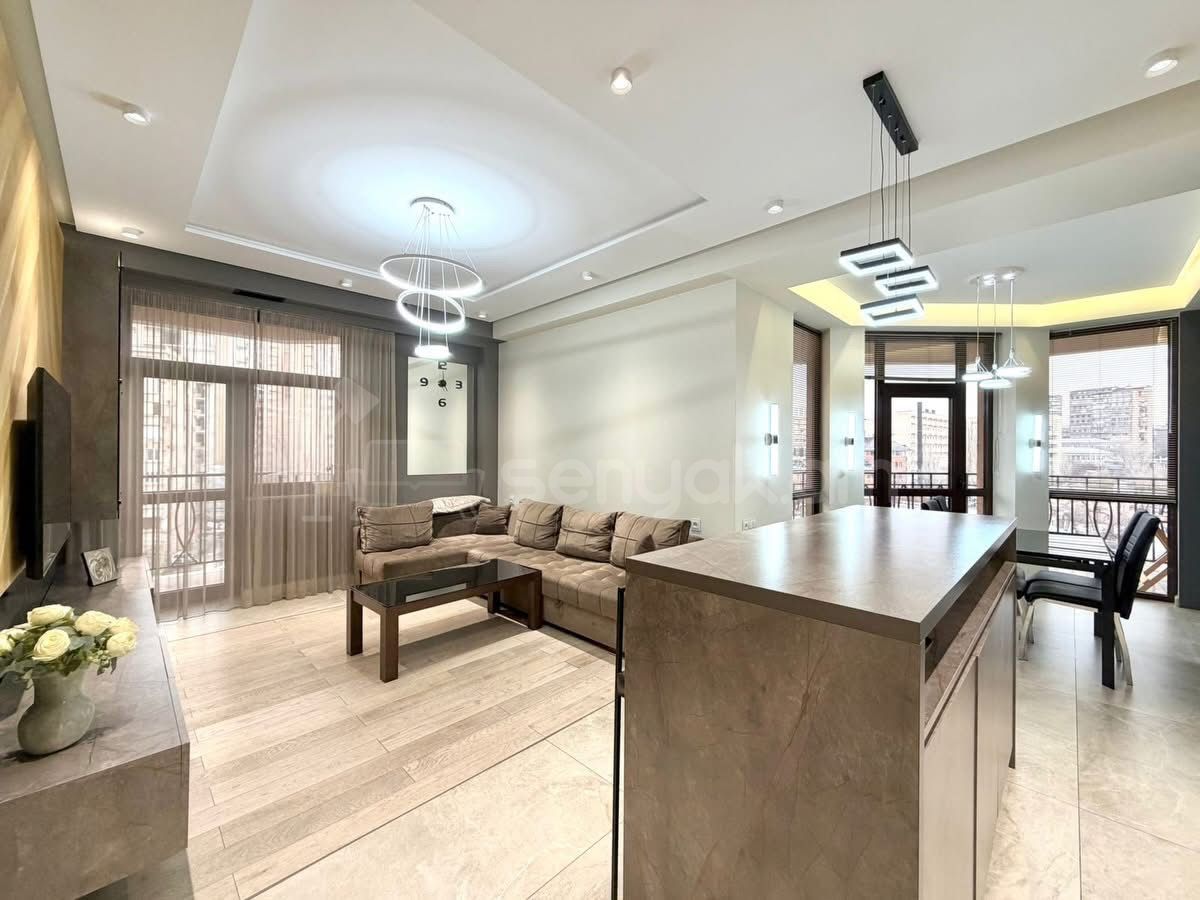 3 Սենյականոց Բնակարան Նորակառույցում, 97քմ, 6/19 հարկ, Կապիտալ Վերանորոգված