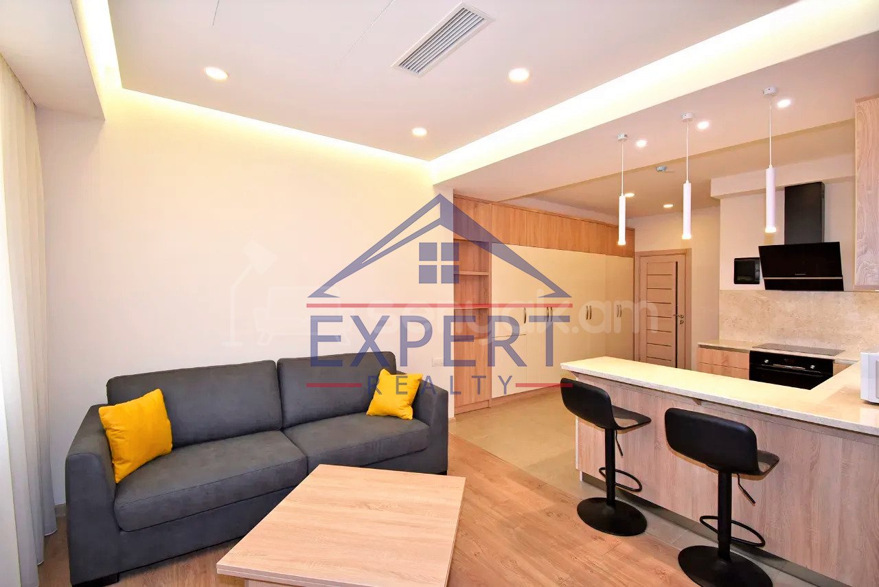 2 Սենյականոց Բնակարան Նորակառույցում, 47քմ, 18/18 հարկ, Կապիտալ Վերանորոգված, Կահավորված, Արևկող