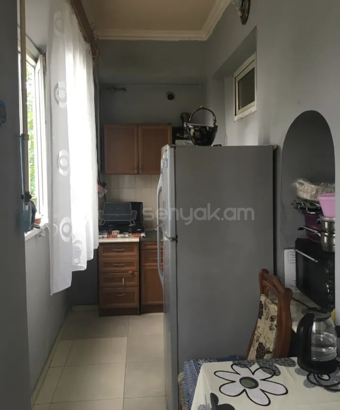 2 Սենյականոց Բնակարան Քարե Շենքում, 50քմ, 1/4 հարկ, Կապիտալ Վերանորոգված