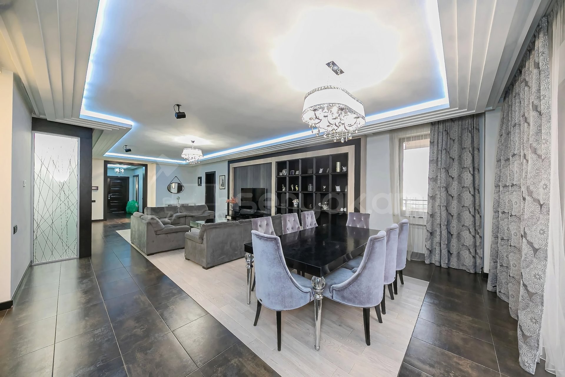 4 Սենյականոց Բնակարան Նորակառույցում, 219քմ, 9/16 հարկ, Դիզայներական Վերանորոգված