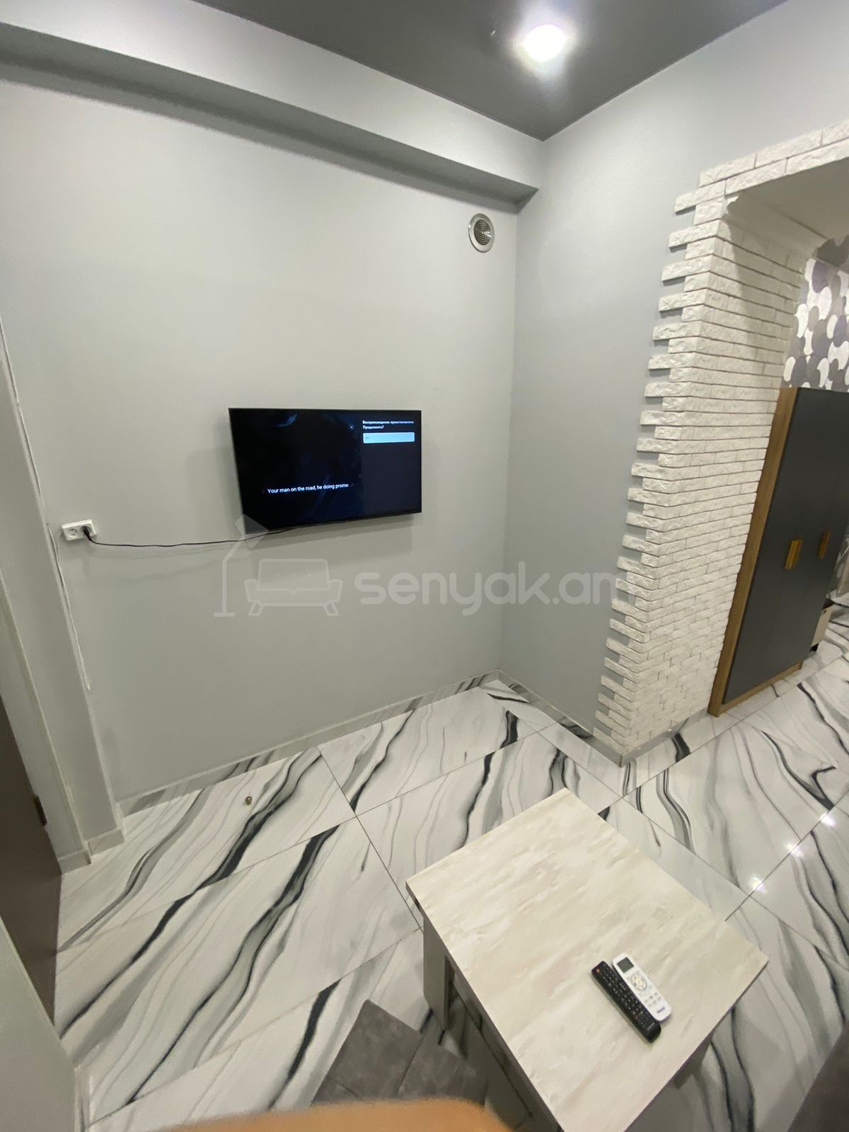 2 Սենյականոց Բնակարան Նորակառույցում, 35քմ, 1/5 հարկ, Դիզայներական Վերանորոգված