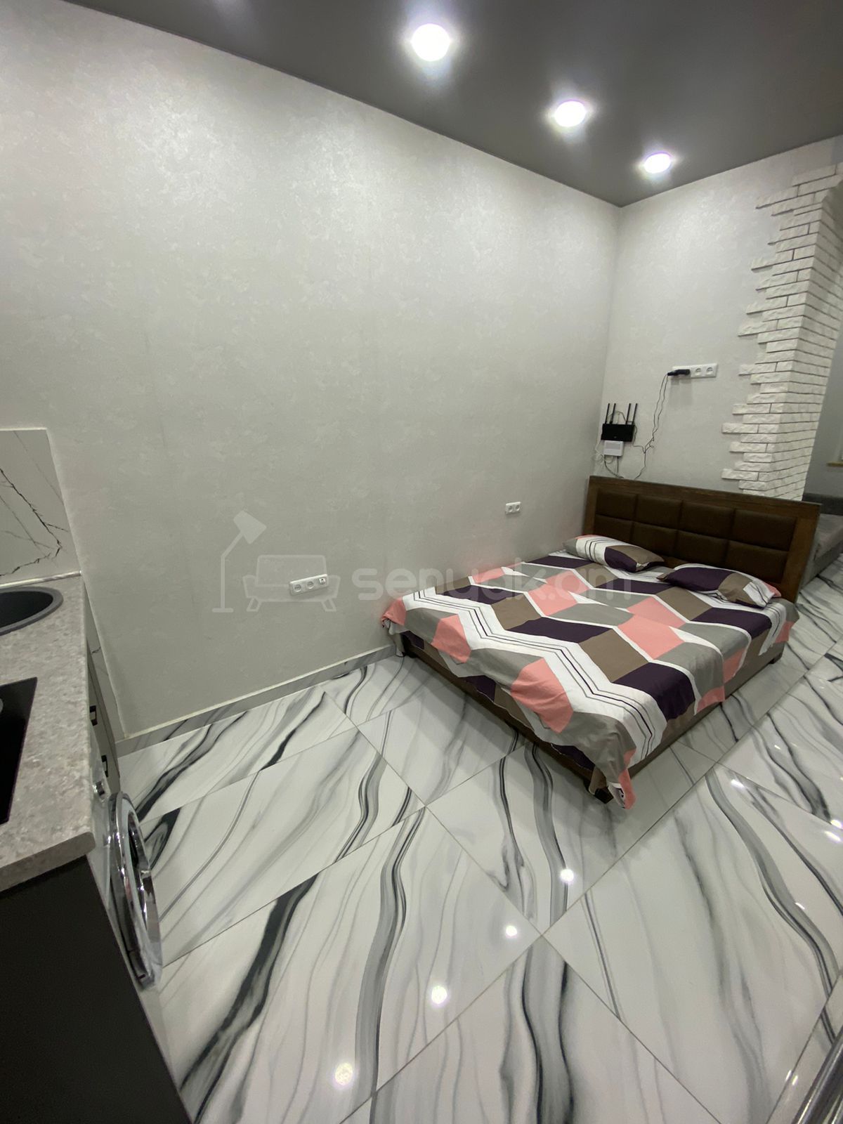 2 Սենյականոց Բնակարան Նորակառույցում, 35քմ, 1/5 հարկ, Դիզայներական Վերանորոգված