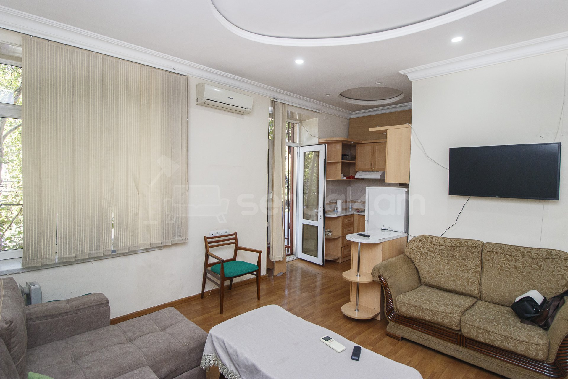 1 Սենյականոց Բնակարան, 31քմ, 2/4 հարկ, Կապիտալ Վերանորոգված