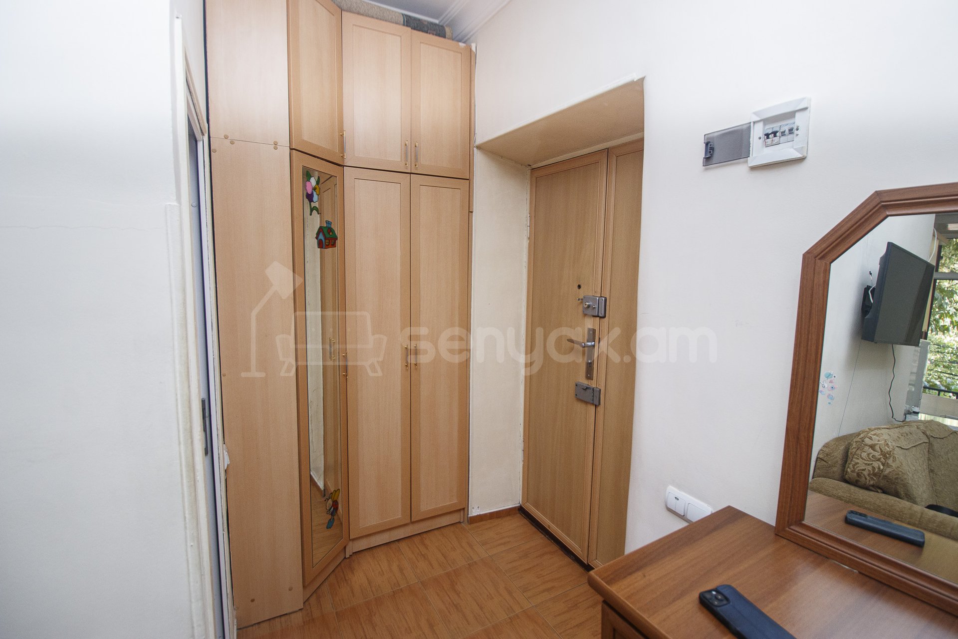 1 Սենյականոց Բնակարան, 31քմ, 2/4 հարկ, Կապիտալ Վերանորոգված