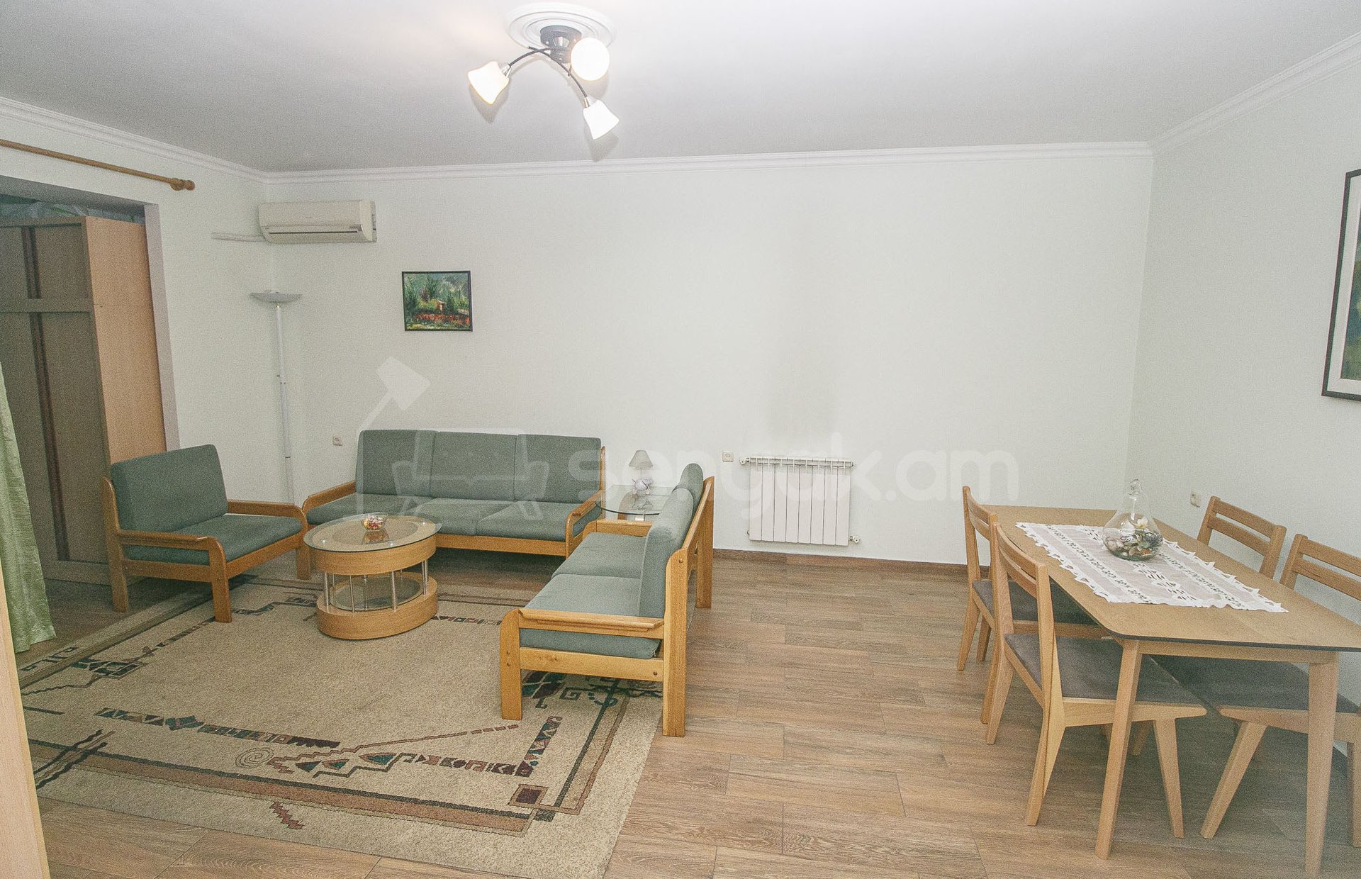 1 Սենյականոց Բնակարան Քարե Շենքում, 60քմ, 6/6 հարկ, Կապիտալ Վերանորոգված