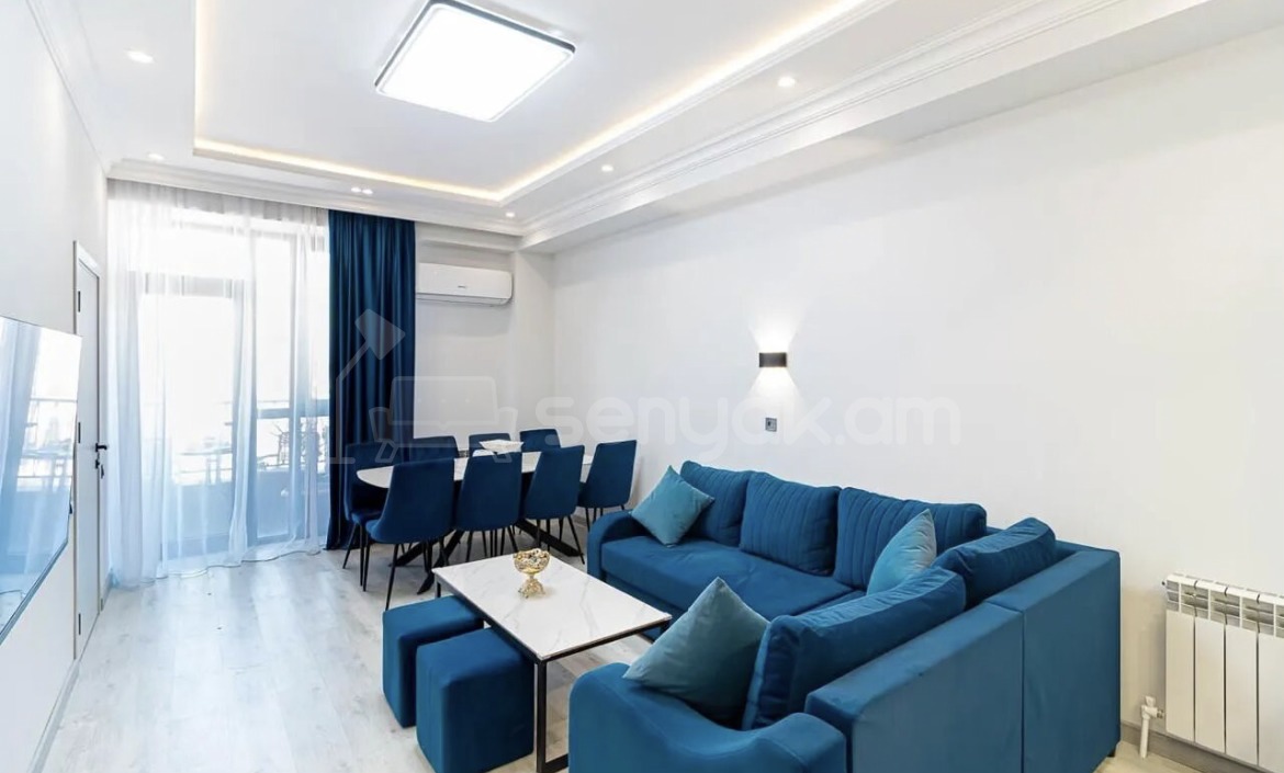 3 Սենյականոց Բնակարան Նորակառույցում, 70քմ, 13/19 հարկ, Դիզայներական Վերանորոգված