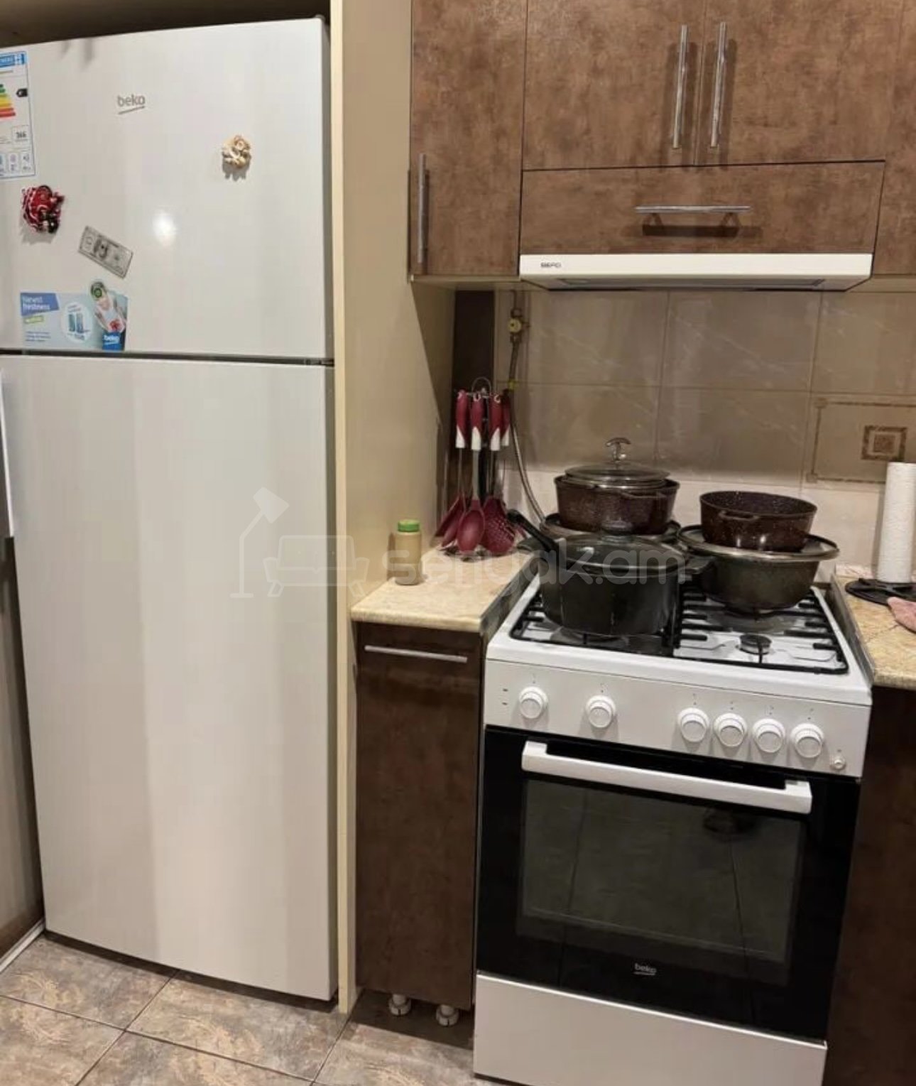 2 Սենյականոց Բնակարան, 70քմ, 1/5 հարկ, Նորմալ Վիճակում, Կահավորված, Արևկող