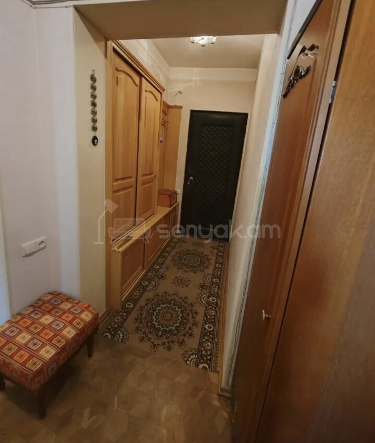 1 Սենյականոց Բնակարան, 55քմ, 2/9 հարկ, Նորմալ Վիճակում, Կահավորված, Արևկող