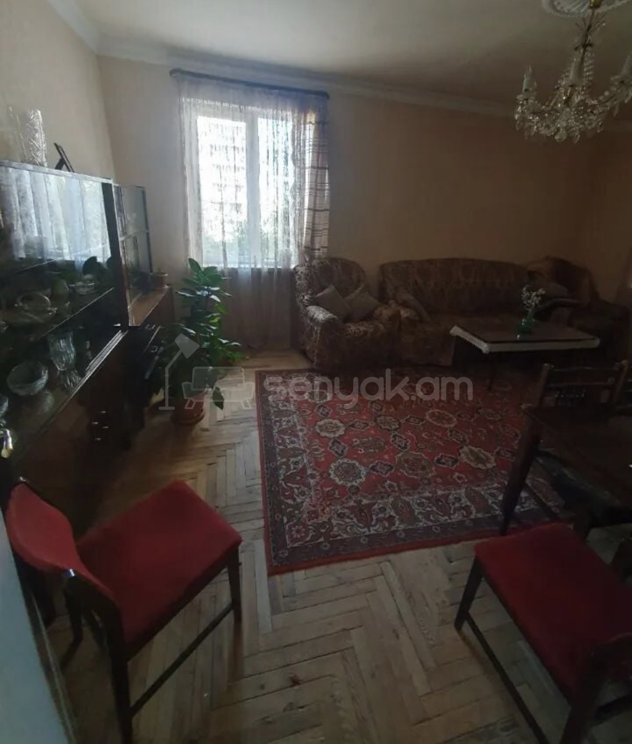 1 Սենյականոց Բնակարան, 52քմ, 2/9 հարկ, Նորմալ Վիճակում, Կահավորված, Արևկող