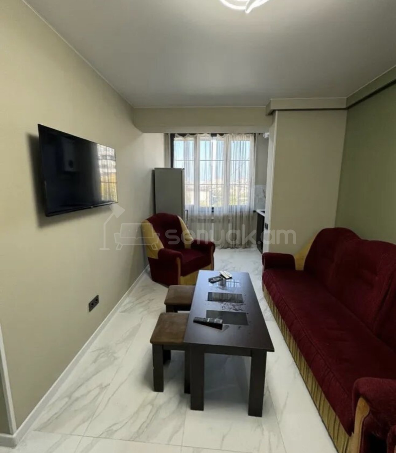 2 Սենյականոց Բնակարան Քարե Շենքում, 55քմ, 5/5 հարկ, Դիզայներական Վերանորոգված, Կահավորված, Արևկող