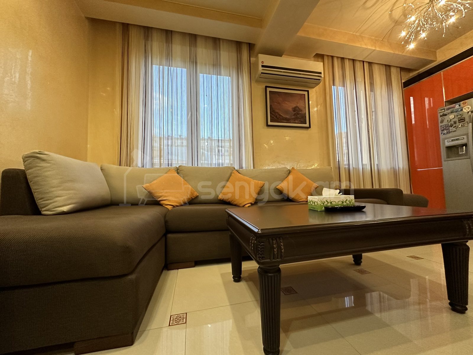 4 Սենյականոց Բնակարան Նորակառույցում, 124քմ, 3/8 հարկ, Կապիտալ Վերանորոգված, Կահավորված, Արևկող