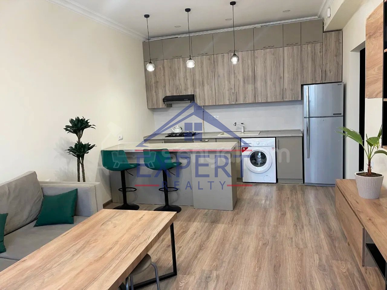 2 Սենյականոց Բնակարան Նորակառույցում, 55քմ, 12/15 հարկ, Կապիտալ Վերանորոգված, Կահավորված, Արևկող