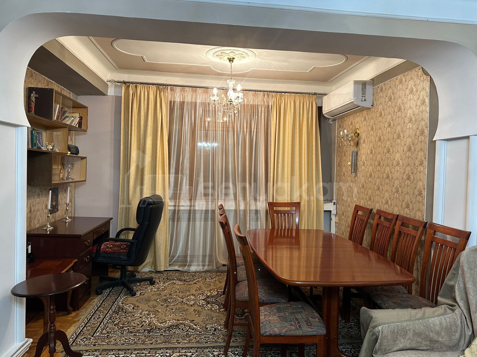 3 Սենյականոց Բնակարան, 110քմ, 14/16 հարկ, Կապիտալ Վերանորոգված, Կահավորված, Արևկող