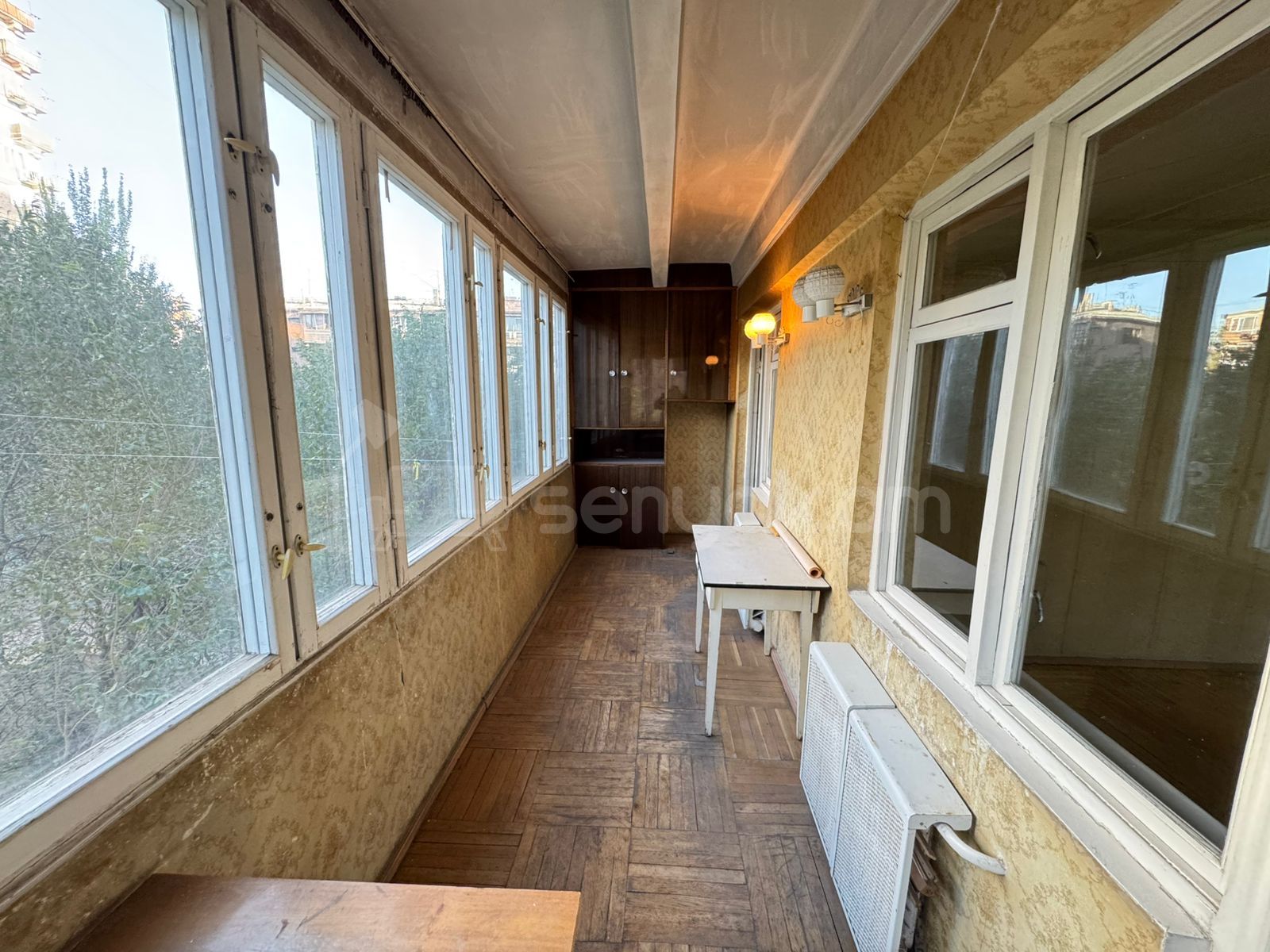 Ազատ նախագծով Բնակարան, 89քմ, 3/12 հարկ, Պետական Վիճակում