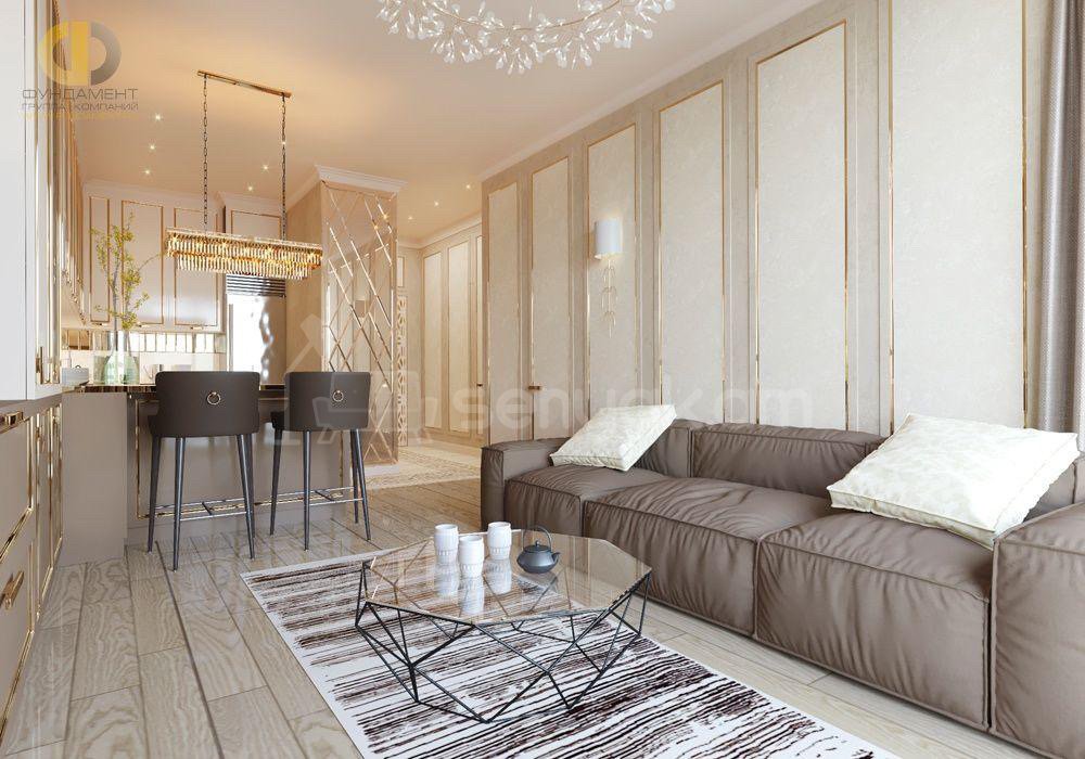 1 Սենյականոց Բնակարան Նորակառույցում, 54քմ, 4/10 հարկ, Դիզայներական Վերանորոգված