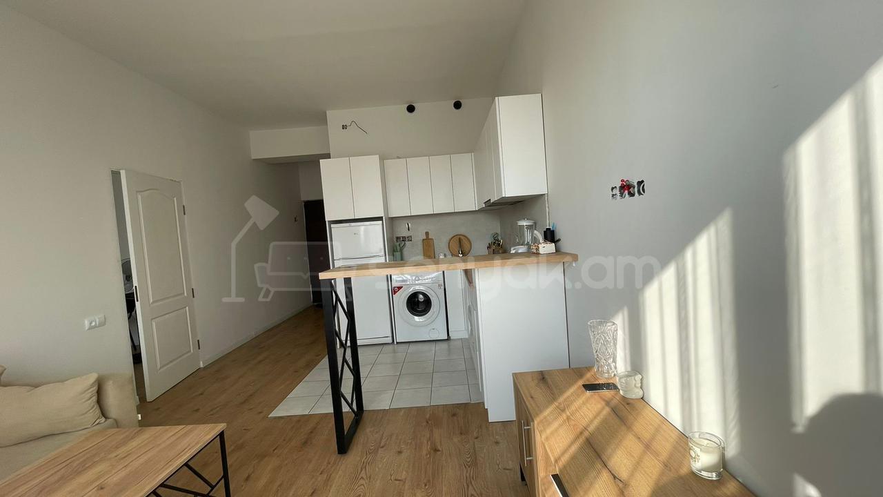 1 Սենյականոց Բնակարան, 39քմ, 4/12 հարկ, Դիզայներական Վերանորոգված