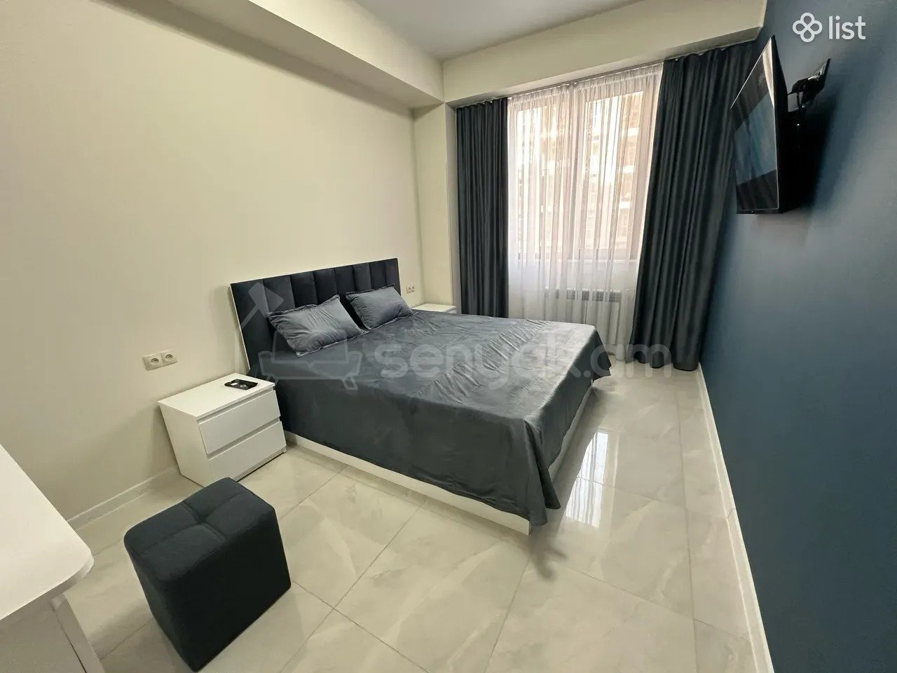 2 Սենյականոց Բնակարան Նորակառույցում, 61քմ, 4/15 հարկ, Դիզայներական Վերանորոգված