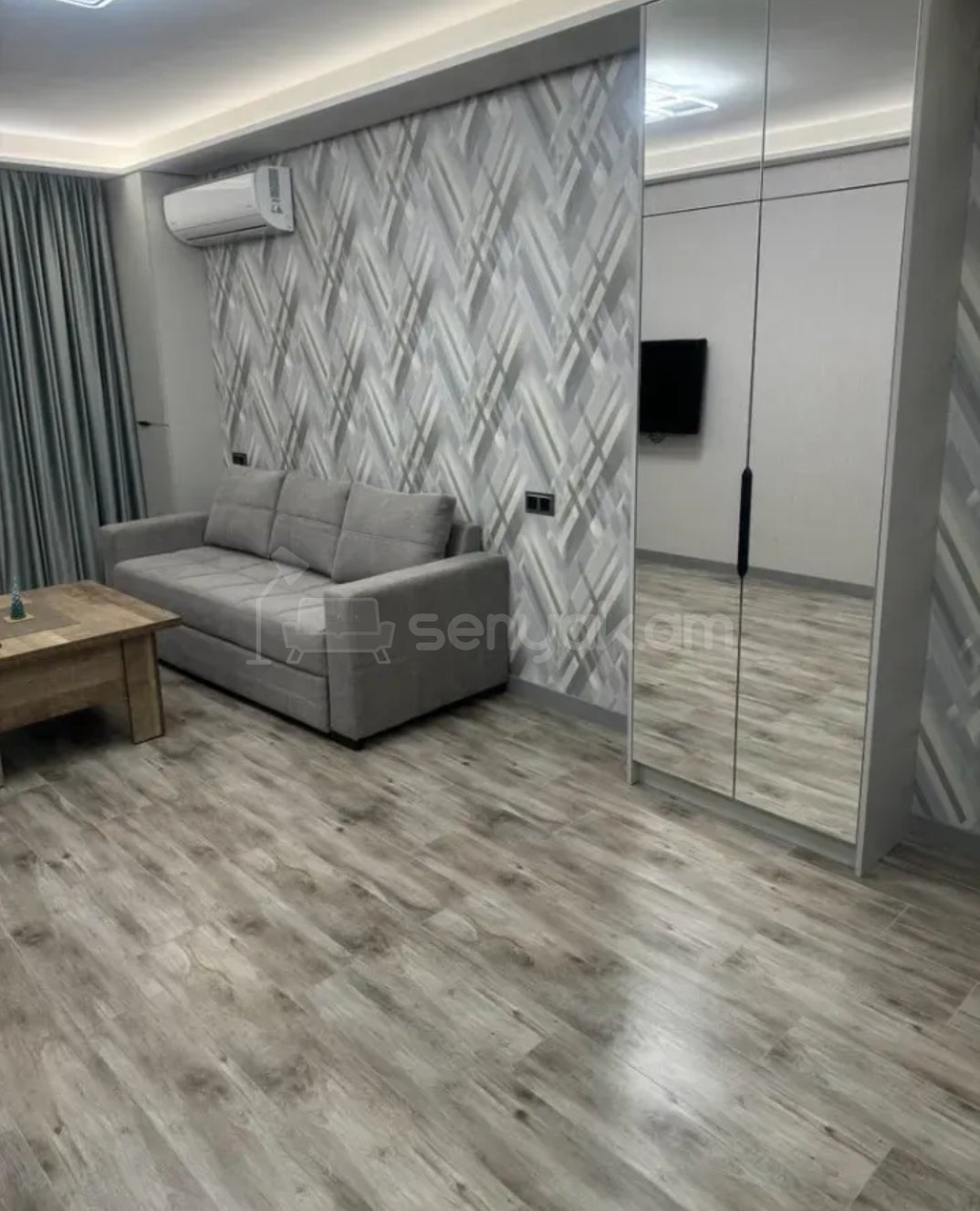 2 Սենյականոց Բնակարան Քարե Շենքում, 40քմ, 4/7 հարկ, Դիզայներական Վերանորոգված