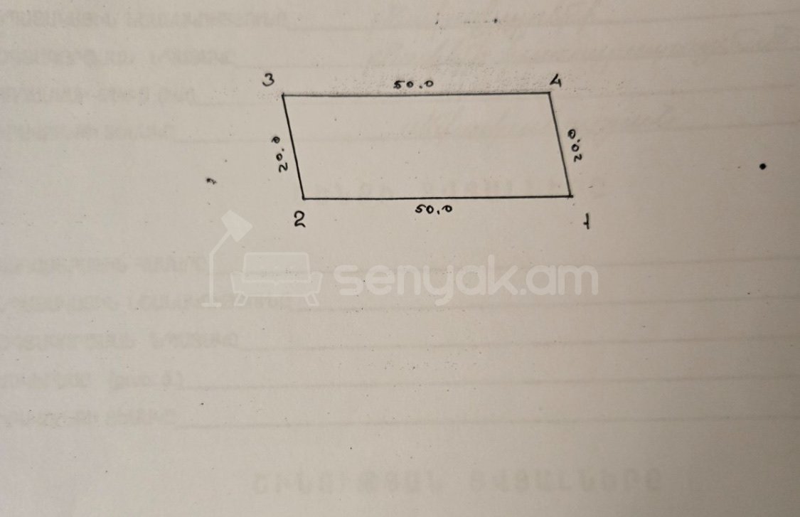Բնակելի Նշանակության Հողատարածք, 980քմ, Խմելու Ջրով, Էլեկտրականությամբ