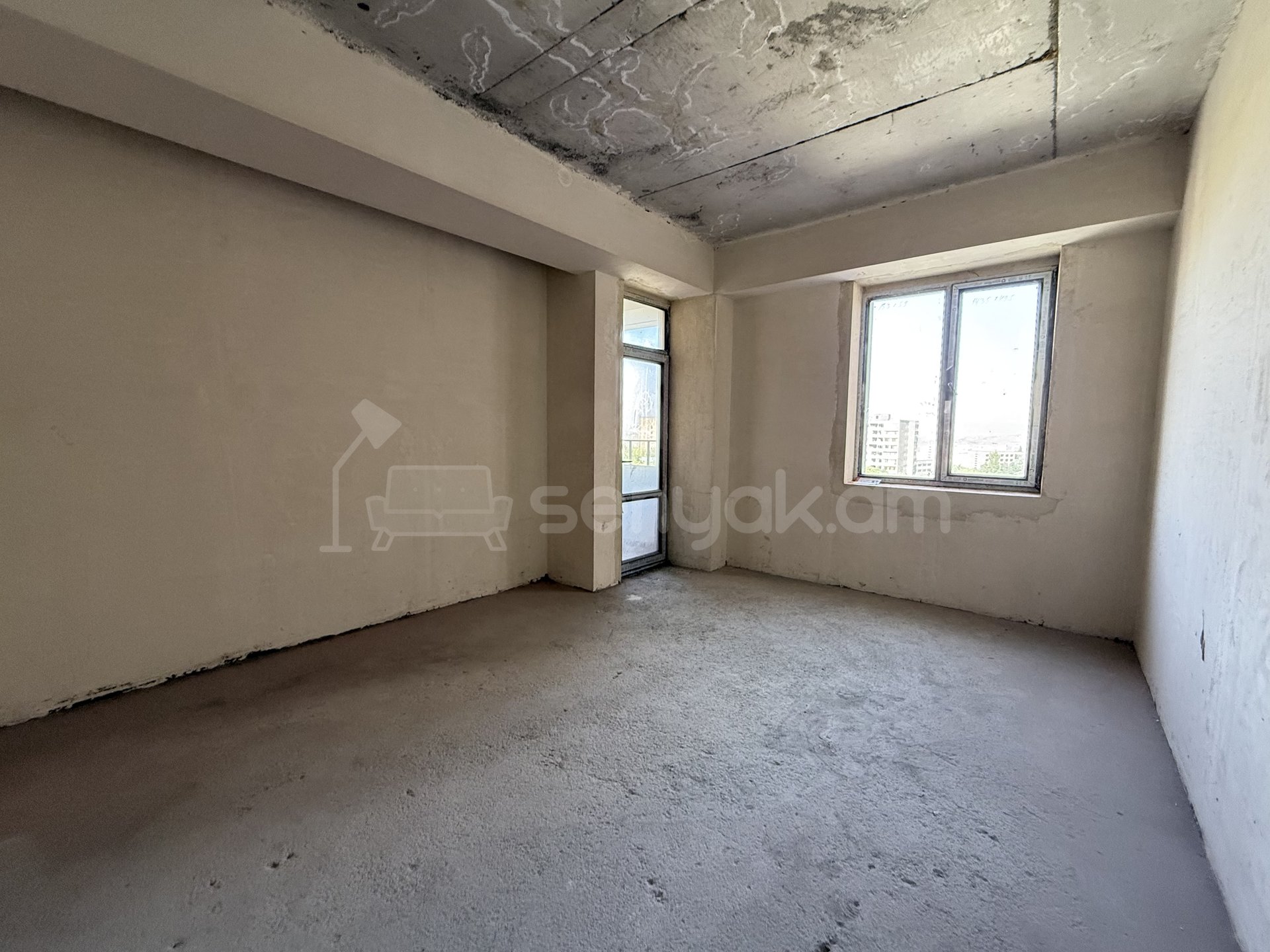 3 Սենյականոց Բնակարան Նորակառույցում, 67քմ, 12/12 հարկ, Զրոյական Վիճակում