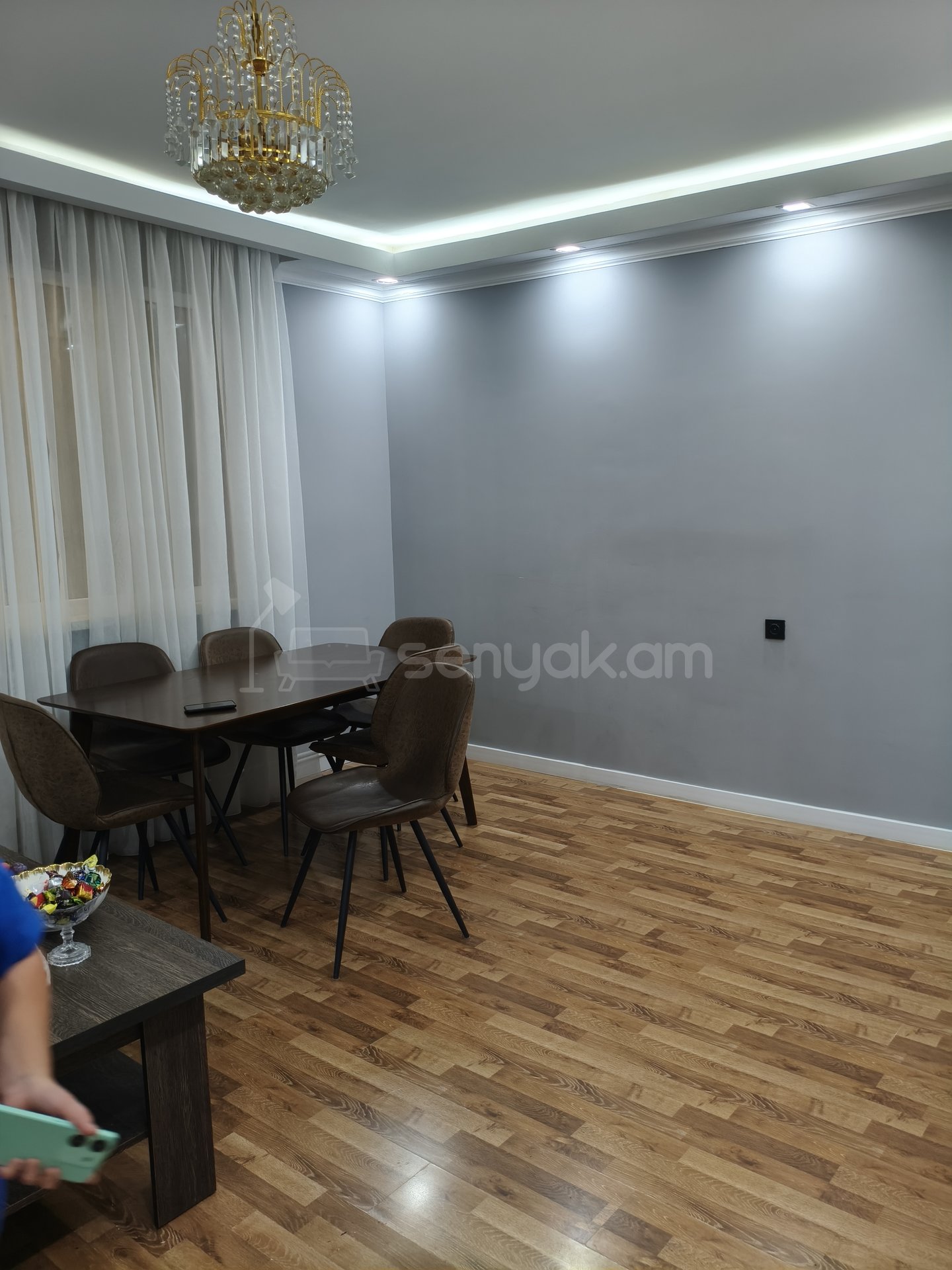 3 Սենյականոց Բնակարան, 78քմ, 6/9 հարկ, Կապիտալ Վերանորոգված, Կահավորված, Արևկող