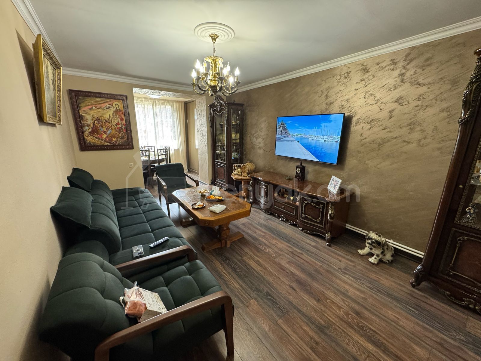 3 Սենյականոց Բնակարան Քարե Շենքում, 74քմ, 4/5 հարկ, Կապիտալ Վերանորոգված