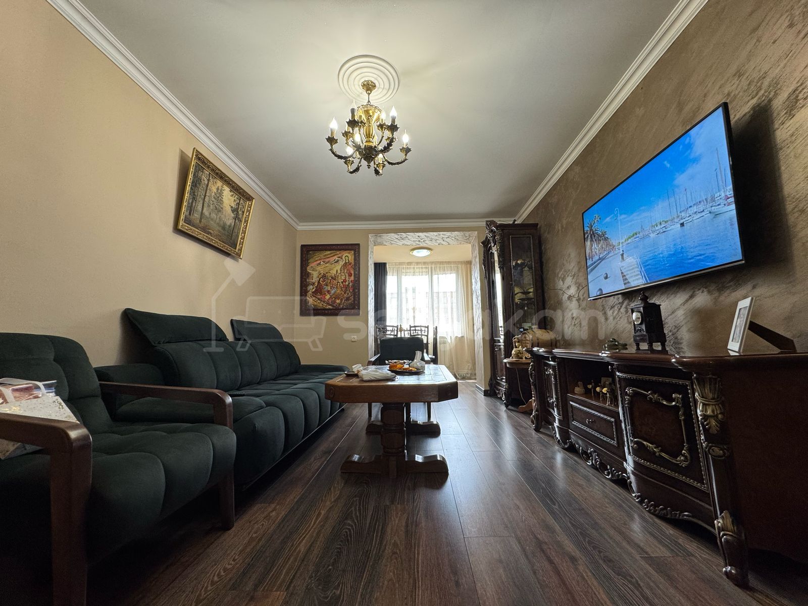 3 Սենյականոց Բնակարան Քարե Շենքում, 74քմ, 4/5 հարկ, Կապիտալ Վերանորոգված