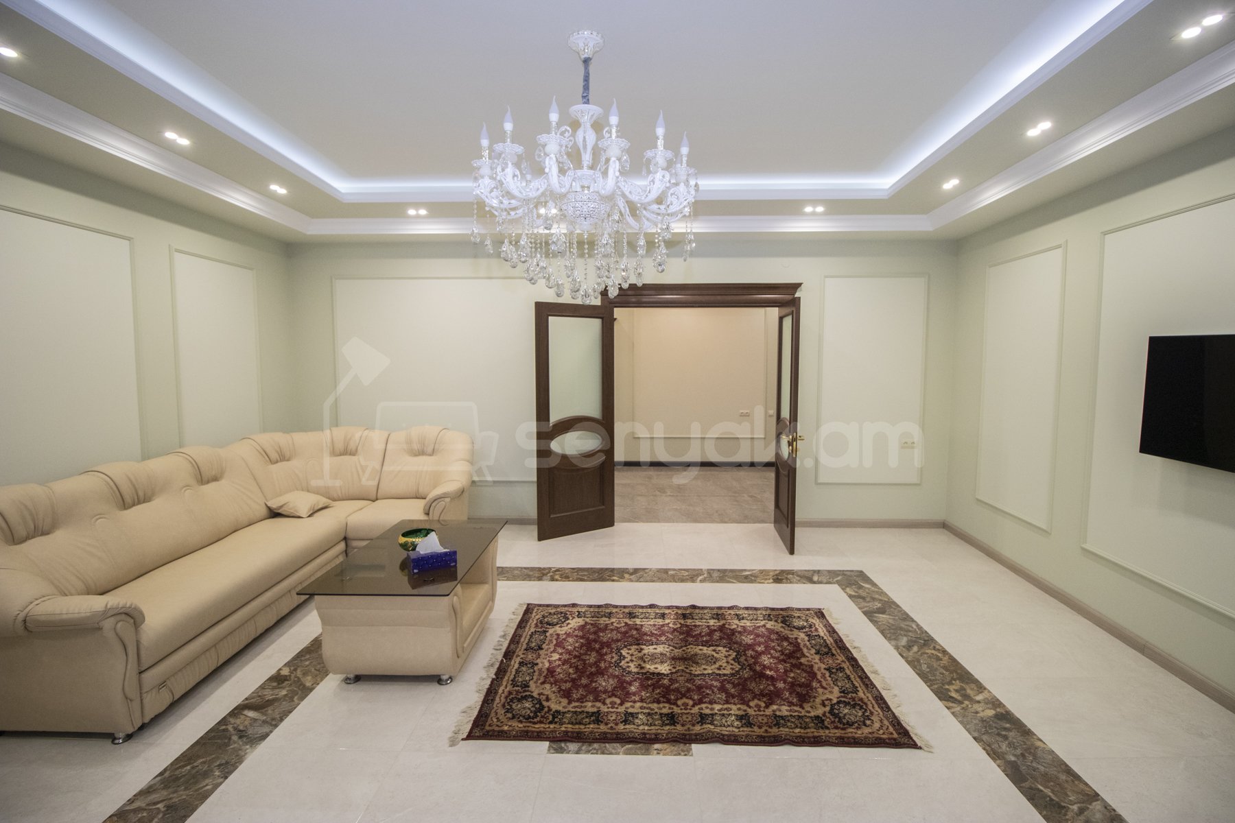 3 Սենյականոց Բնակարան Նորակառույցում, 130քմ, 3/10 հարկ, Դիզայներական Վերանորոգված