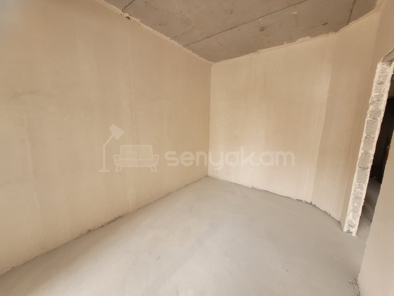 2 Սենյականոց Բնակարան Նորակառույցում, 54քմ, 13/14 հարկ, Զրոյական Վիճակում