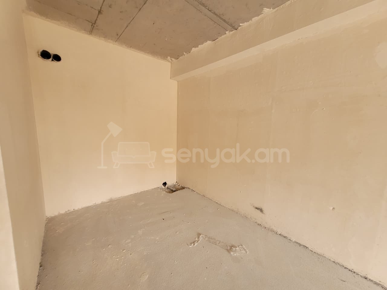 2 Սենյականոց Բնակարան Նորակառույցում, 54քմ, 13/14 հարկ, Զրոյական Վիճակում