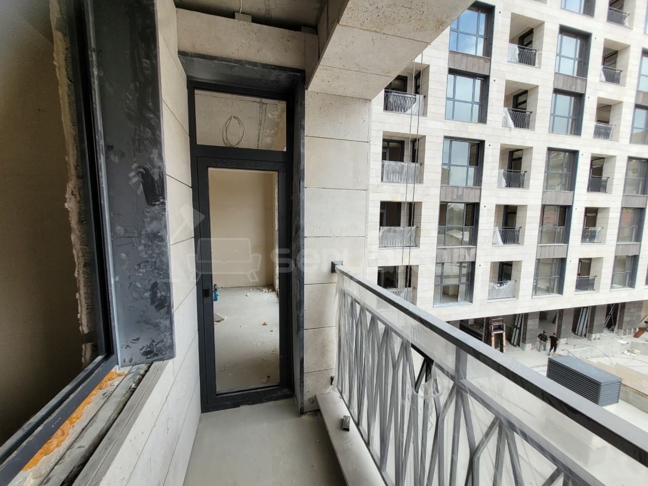 2 Սենյականոց Բնակարան Նորակառույցում, 54քմ, 13/14 հարկ, Զրոյական Վիճակում