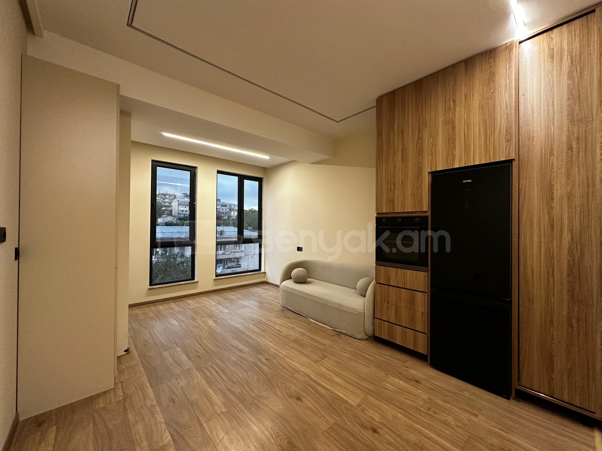 2 Սենյականոց Բնակարան Նորակառույցում, 43քմ, 9/14 հարկ, Դիզայներական Վերանորոգված