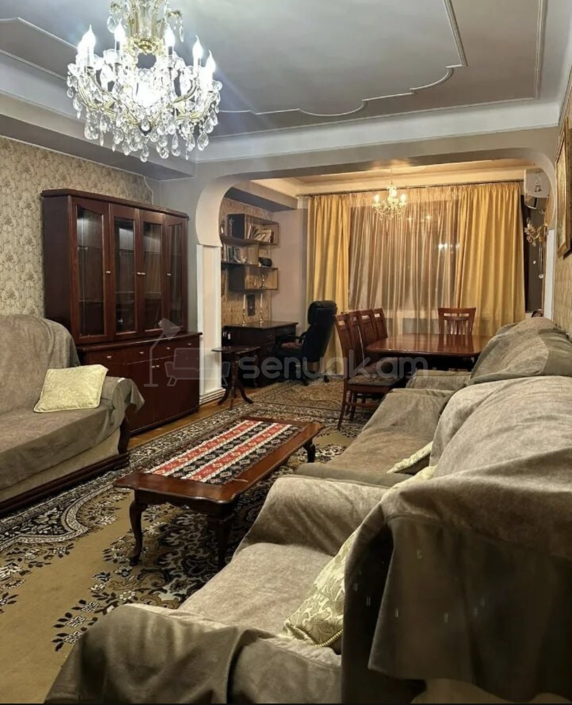 3 Սենյականոց Բնակարան, 110քմ, 14/16 հարկ, Կապիտալ Վերանորոգված, Կահավորված, Արևկող