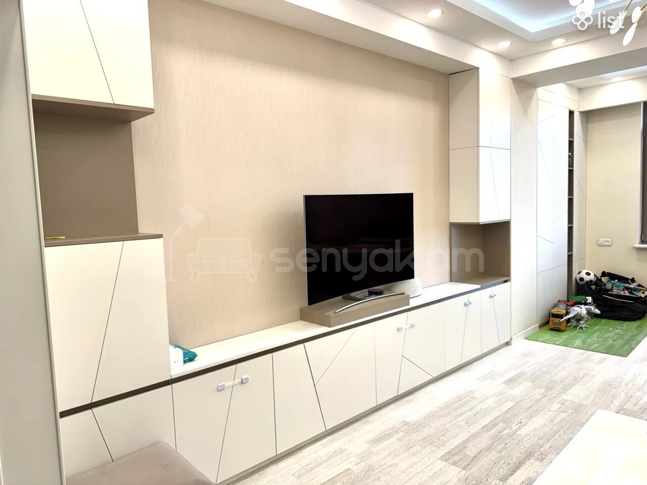 3 Սենյականոց Բնակարան, 103քմ, 9/16 հարկ, Դիզայներական Վերանորոգված