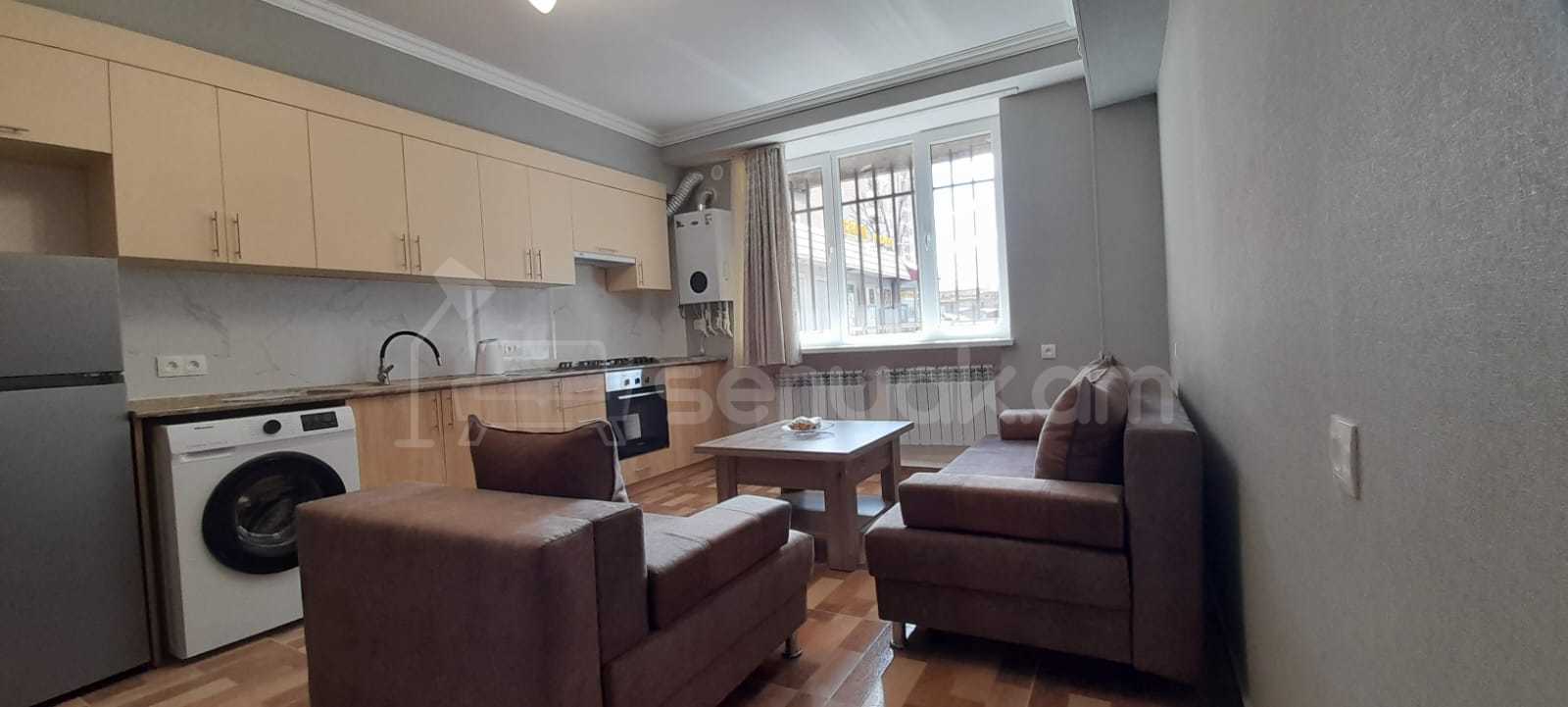 2 Սենյականոց Բնակարան, 40քմ, 1/9 հարկ, Դիզայներական Վերանորոգված, Կահավորված, Արևկող