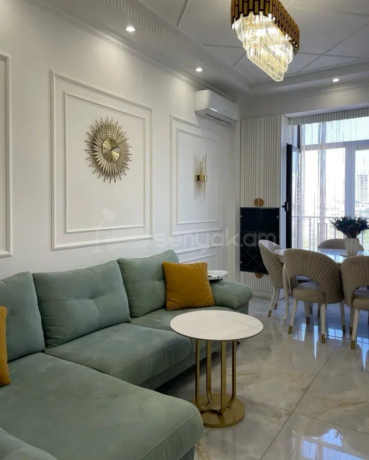 2 Սենյականոց Բնակարան Նորակառույցում, 52քմ, 12/18 հարկ, Դիզայներական Վերանորոգված