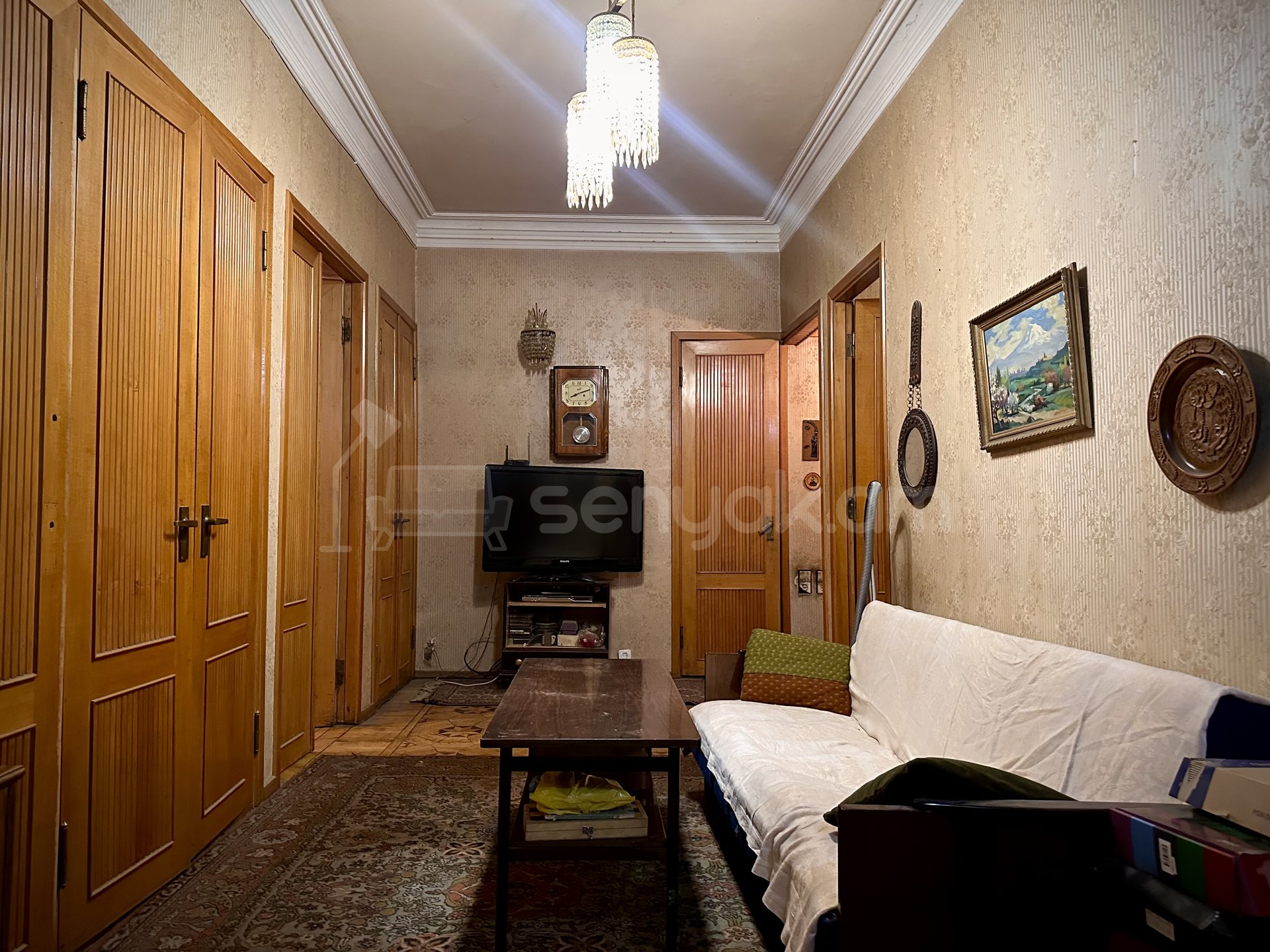 3 Սենյականոց Բնակարան Քարե Շենքում, 76քմ, 3/4 հարկ, Զրոյական Վիճակում