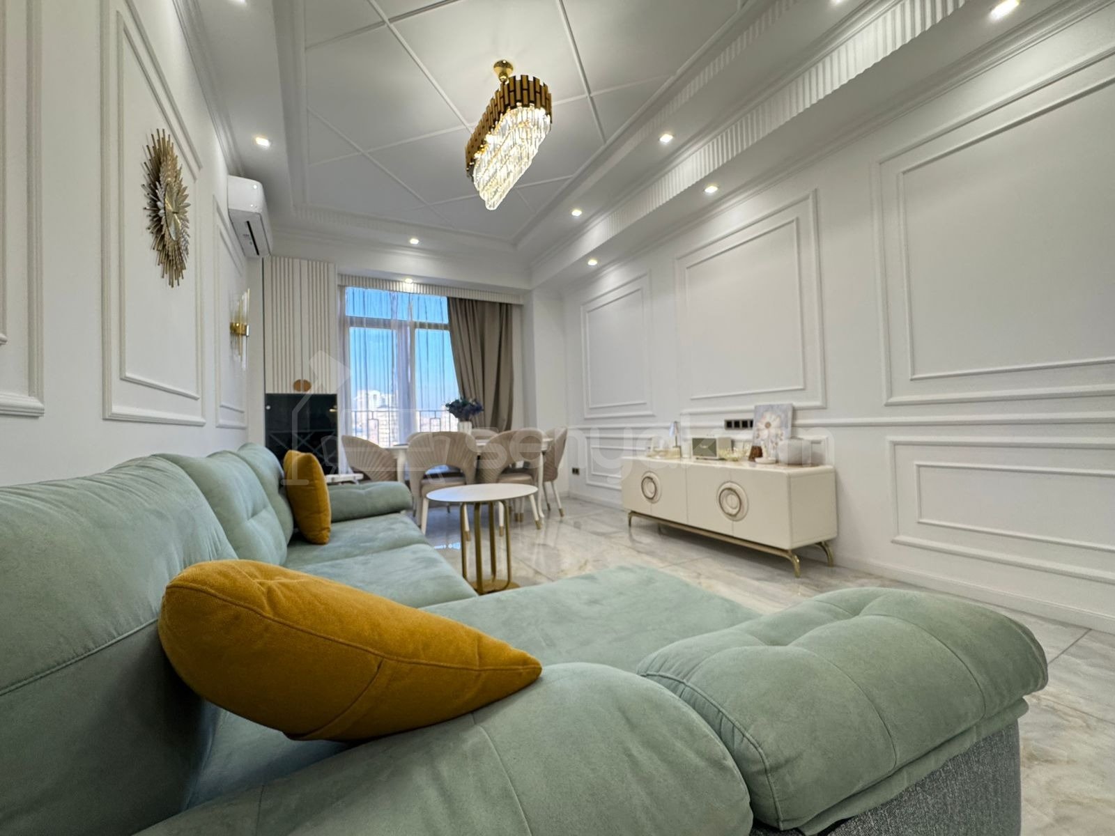 2 Սենյականոց Բնակարան Նորակառույցում, 52քմ, 12/18 հարկ, Կապիտալ Վերանորոգված