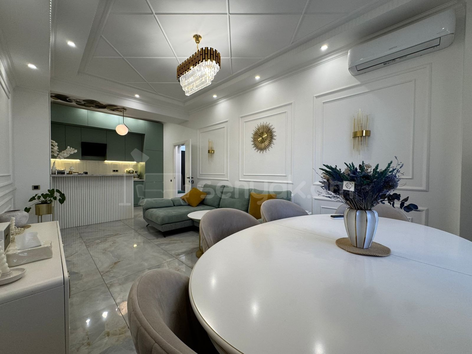 2 Սենյականոց Բնակարան Նորակառույցում, 52քմ, 12/18 հարկ, Կապիտալ Վերանորոգված