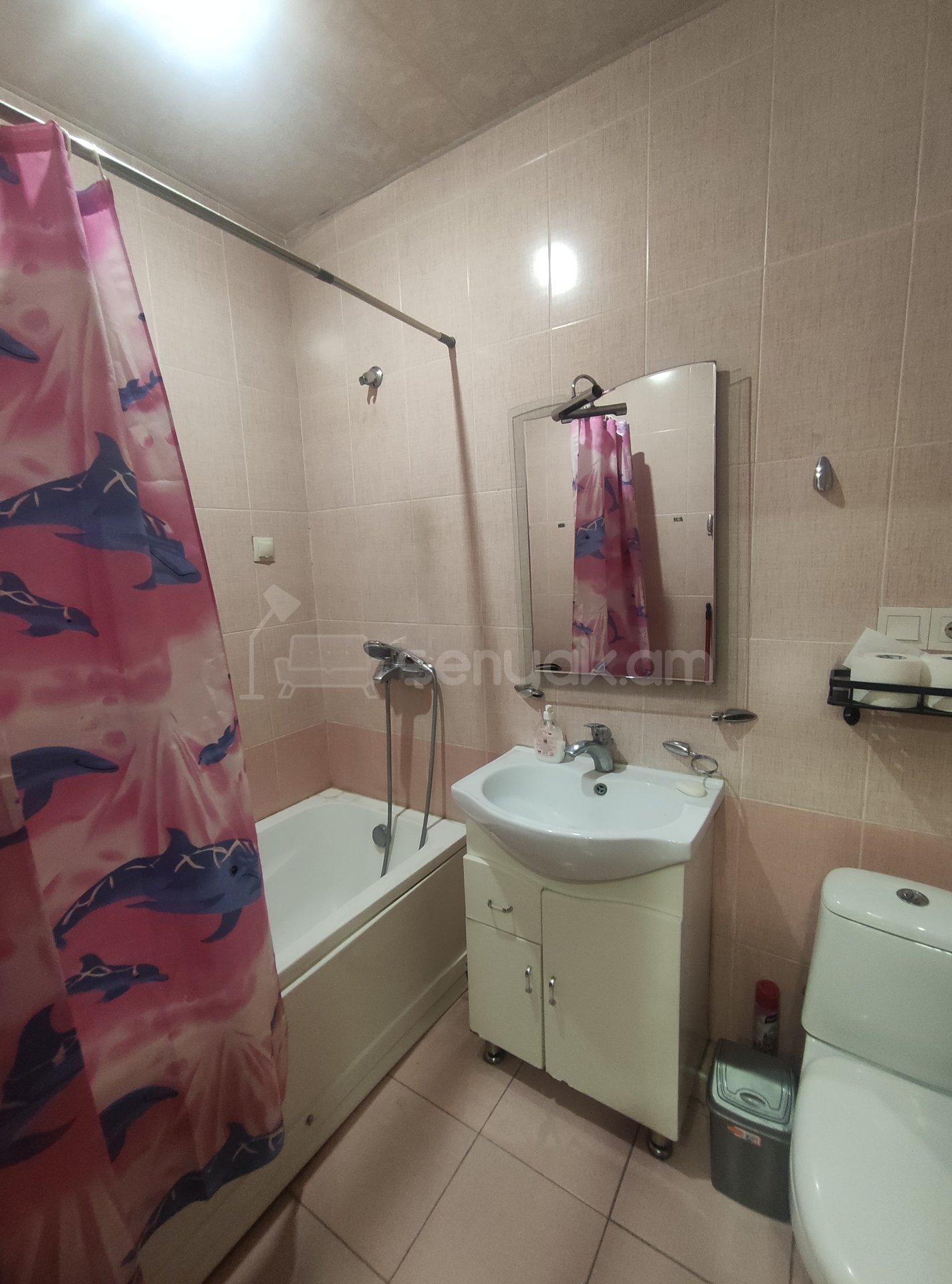 2 Սենյականոց Բնակարան Նորակառույցում, 55քմ, 8/14 հարկ, Կապիտալ Վերանորոգված