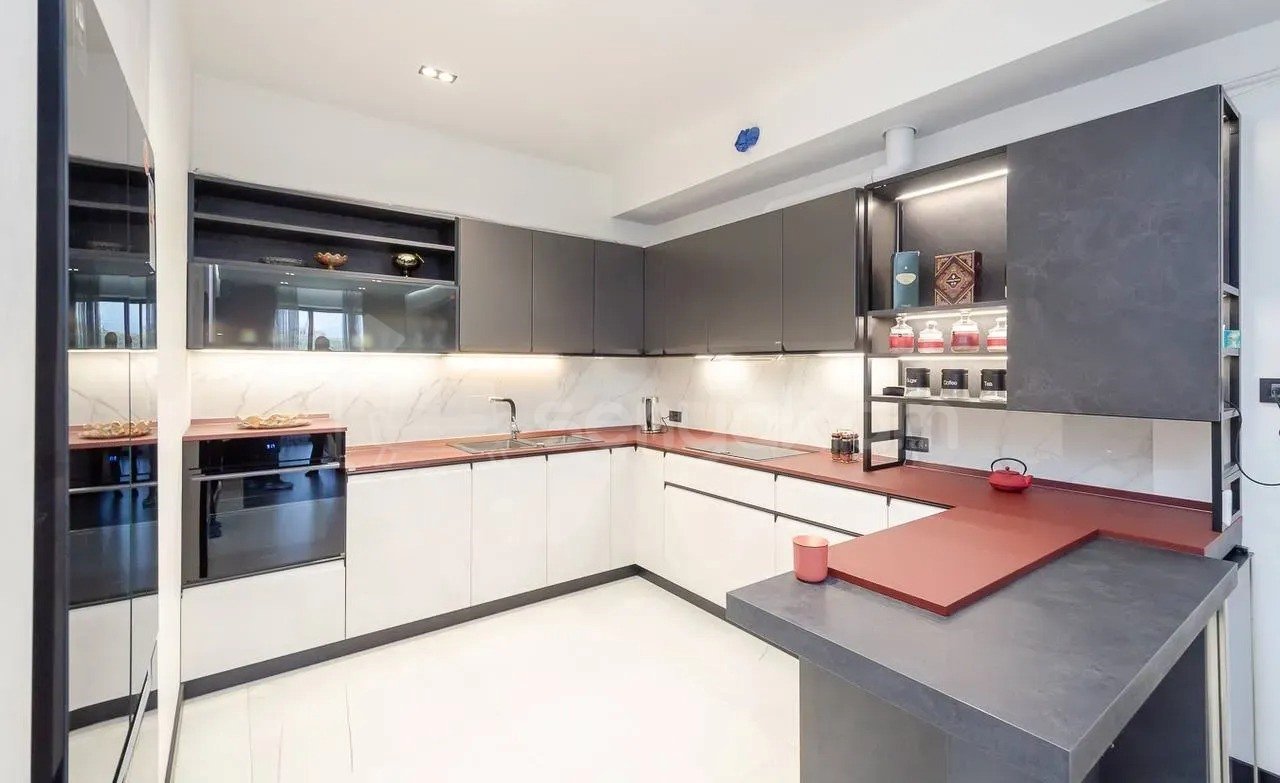 3 Սենյականոց Բնակարան Նորակառույցում, 105քմ, 8/14 հարկ, Դիզայներական Վերանորոգված