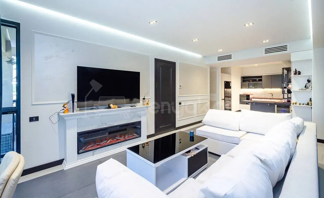 3 Սենյականոց Բնակարան Նորակառույցում, 105քմ, 8/14 հարկ, Դիզայներական Վերանորոգված