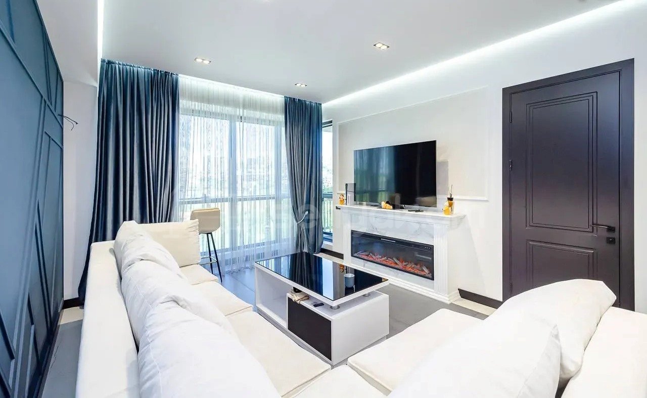 3 Սենյականոց Բնակարան Նորակառույցում, 105քմ, 8/14 հարկ, Դիզայներական Վերանորոգված