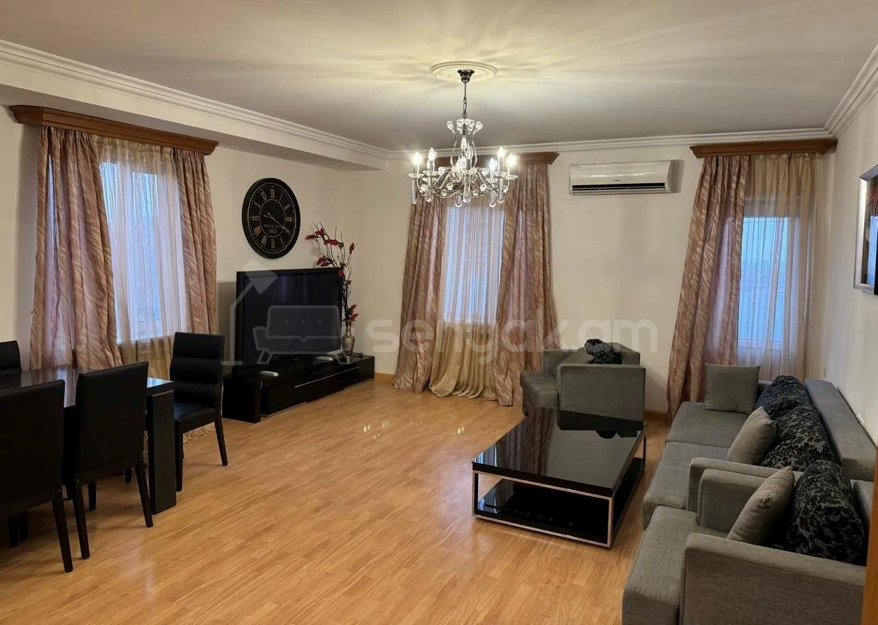 3 Սենյականոց Բնակարան, 95քմ, 6/12 հարկ, Կապիտալ Վերանորոգված