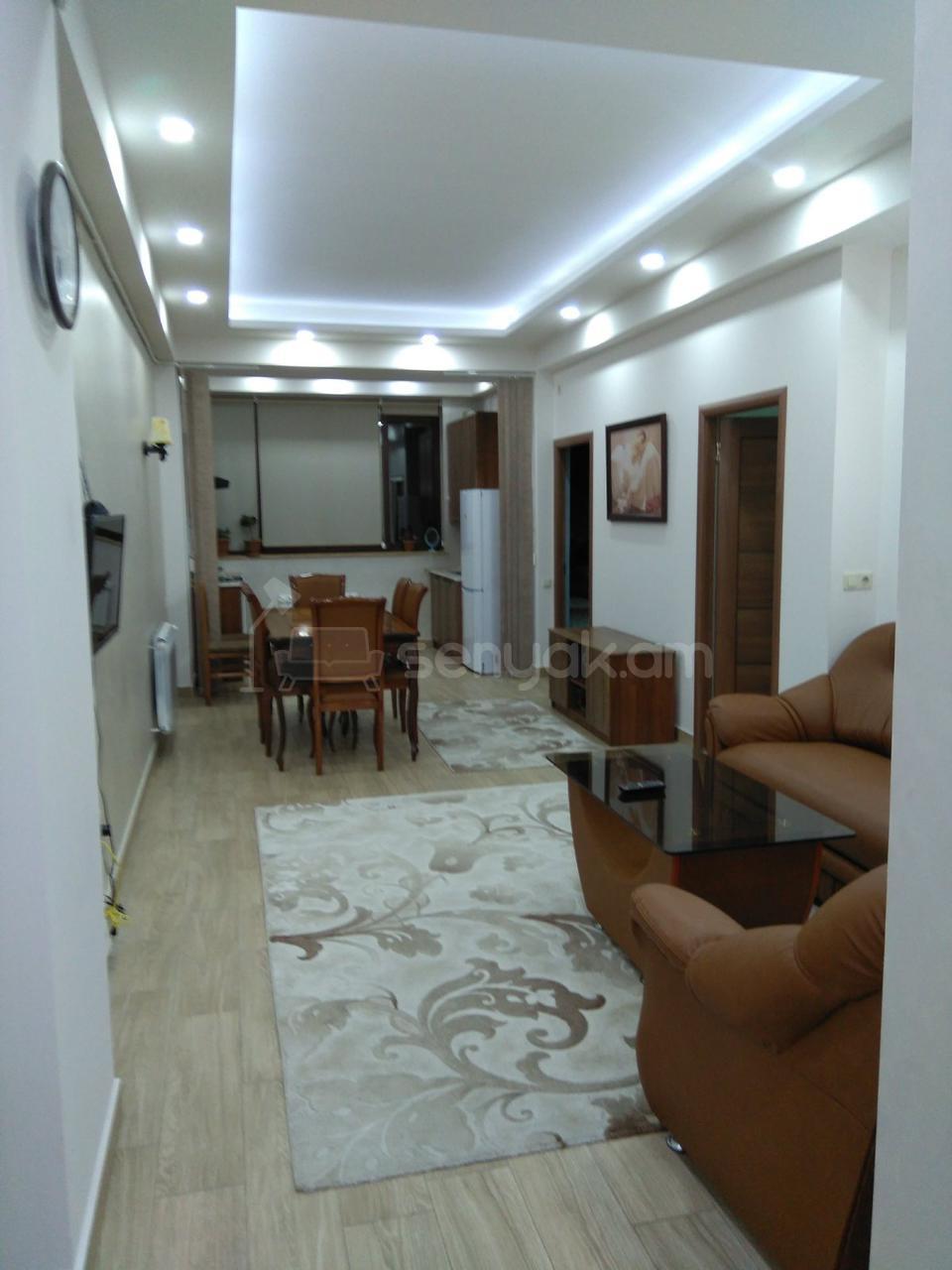 3 Սենյականոց Բնակարան Նորակառույցում, 60քմ, 13/15 հարկ, Կապիտալ Վերանորոգված