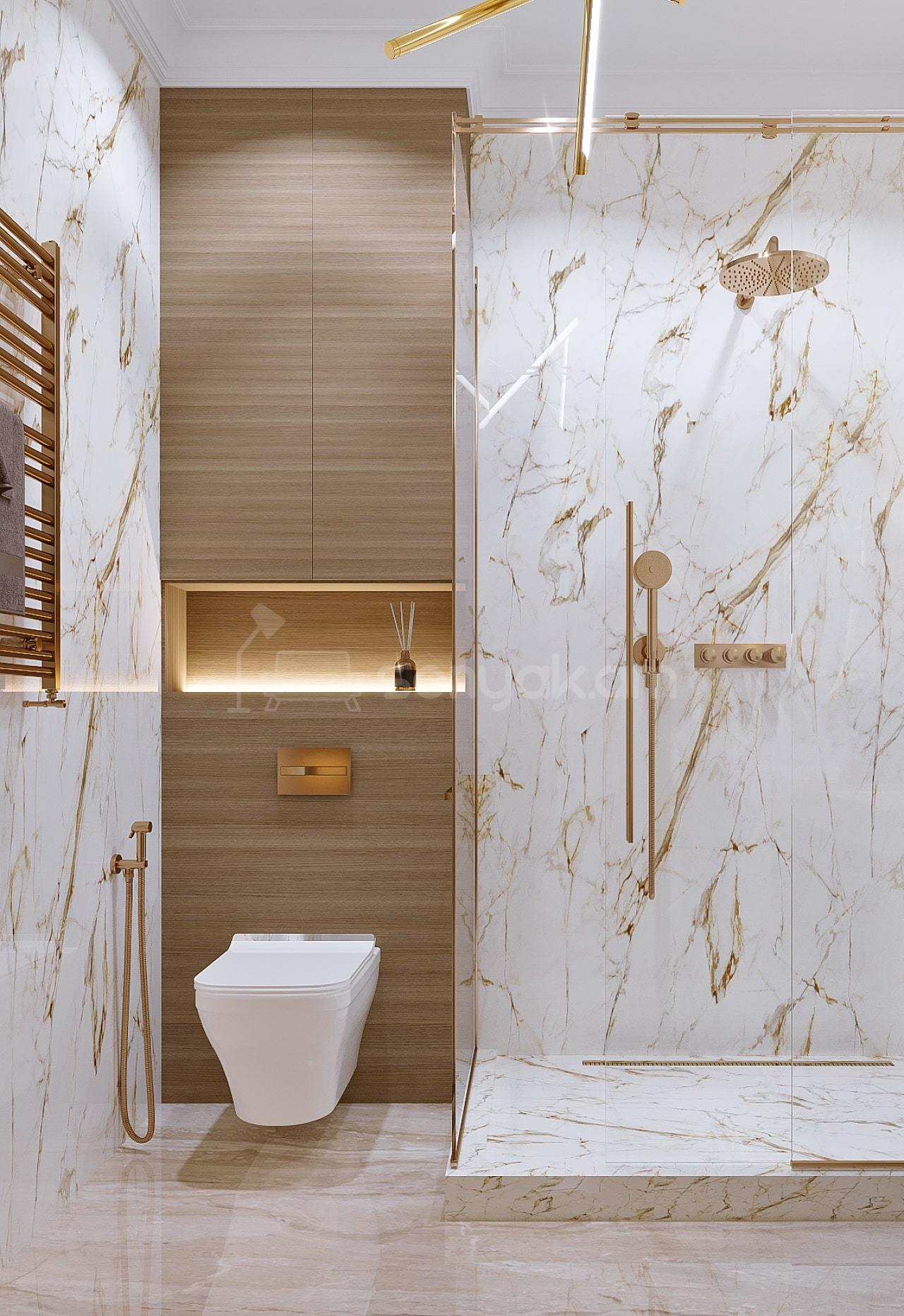 2 Սենյականոց Բնակարան Նորակառույցում, 56քմ, 7/16 հարկ, Զրոյական Վիճակում