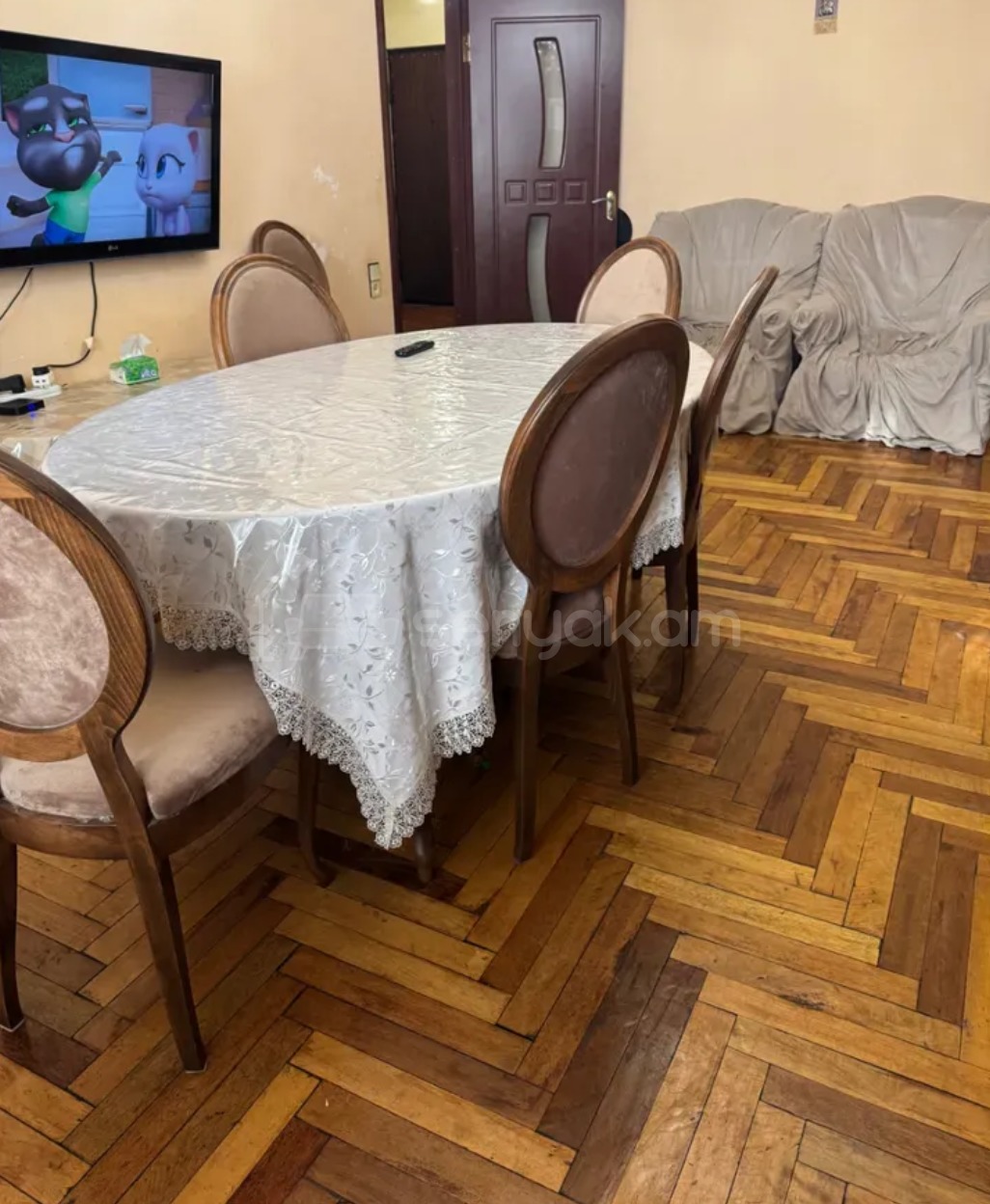 3 Սենյականոց Բնակարան, 78քմ, 4/4 հարկ, Նորմալ Վիճակում