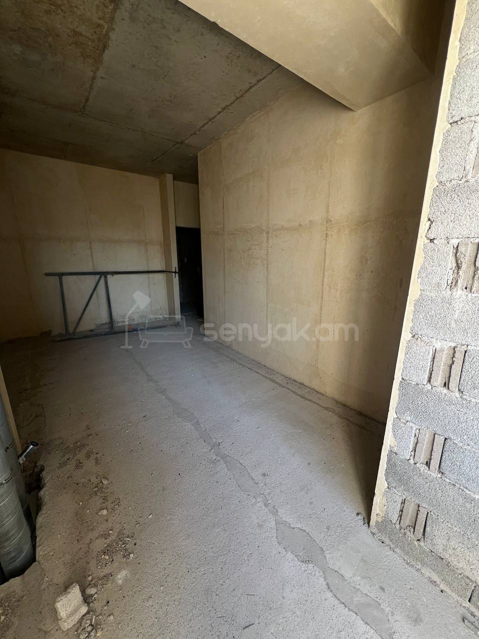 2 Սենյականոց Բնակարան Նորակառույցում, 45քմ, 4/9 հարկ, Պետական Վիճակում