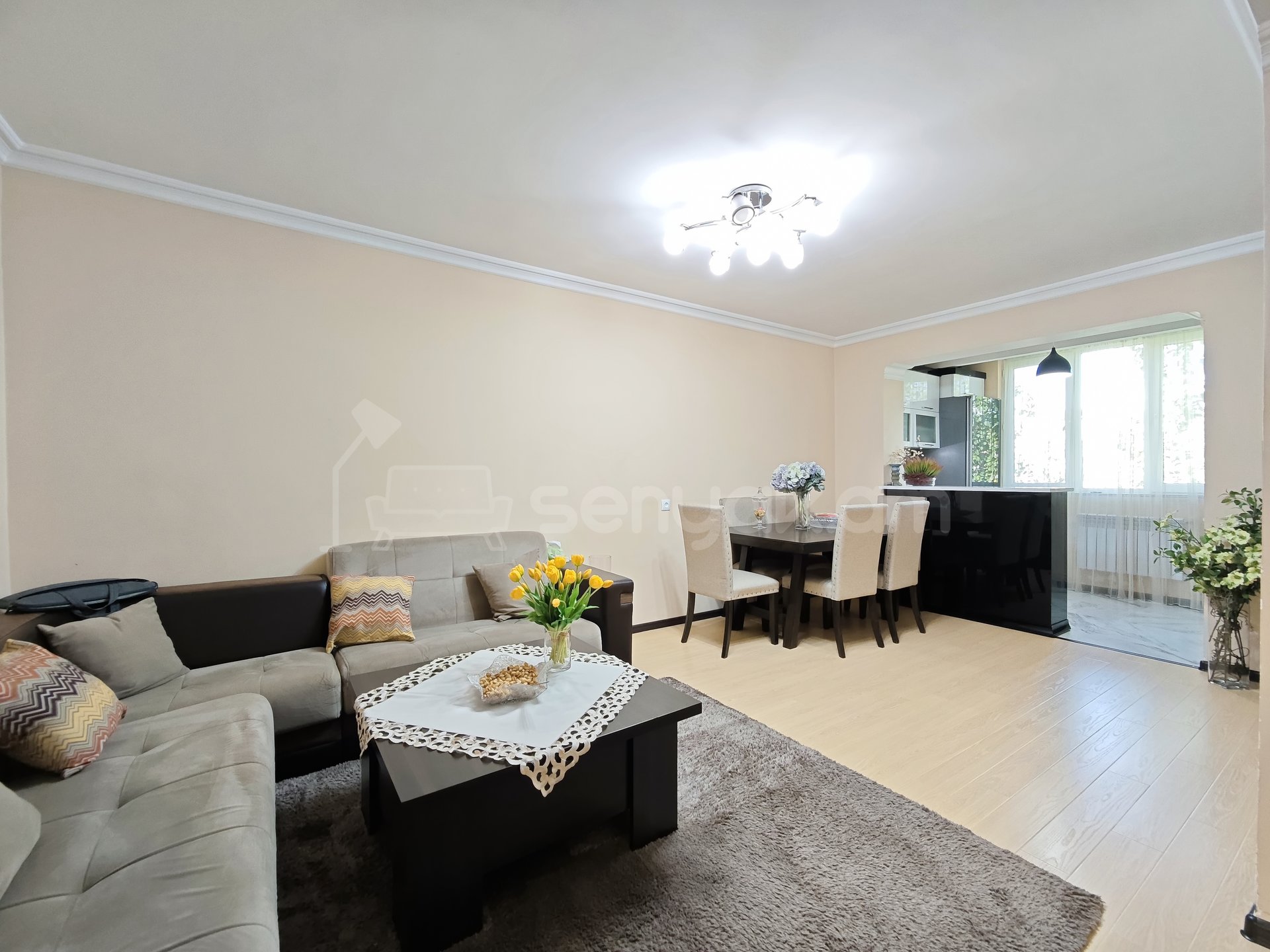 2 Սենյականոց Բնակարան, 50քմ, 5/5 հարկ, Կապիտալ Վերանորոգված