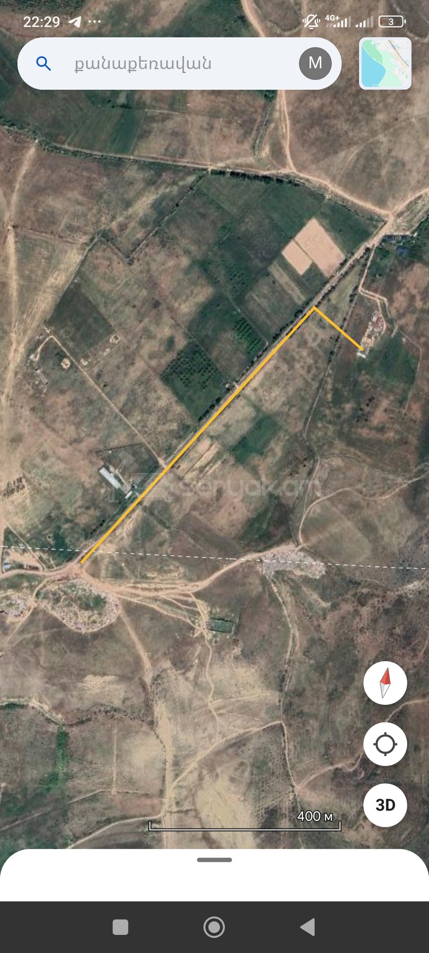 Բնակելի Նշանակության Հողատարածք, 3000քմ